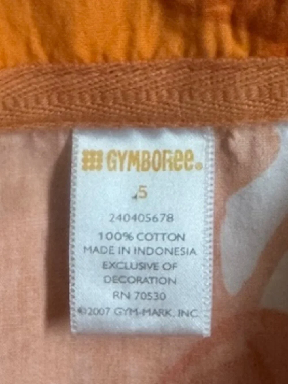 Gymboree boy size